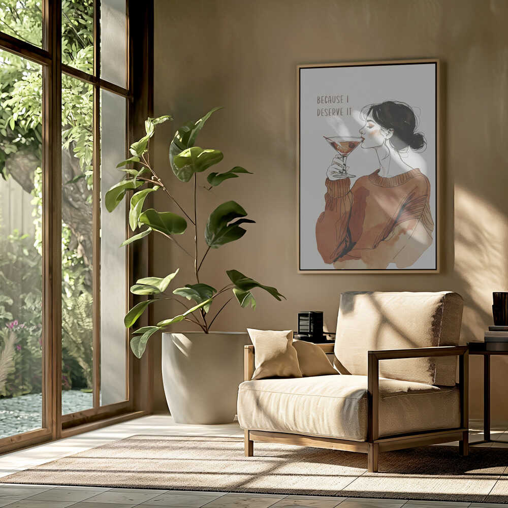 Because I Deserve It Poster