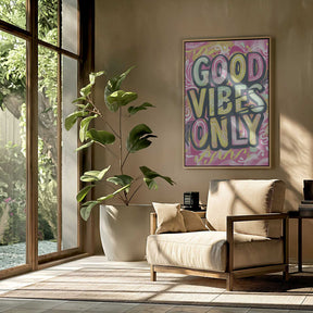Good Vibes Only No 2 Poster