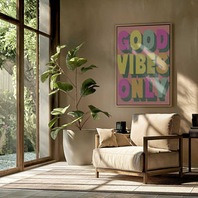 Good Vibes Only No 3 Poster