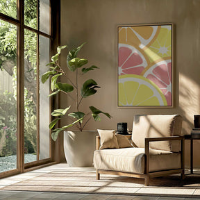Citrus Slices Poster