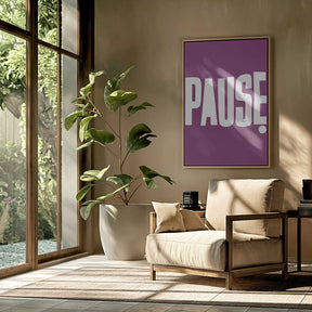 Pause Poster