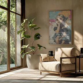 Love Glasses On Poster