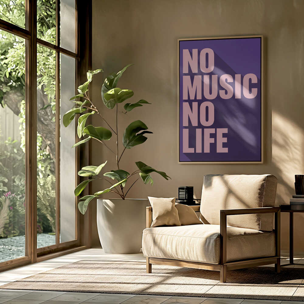 No Music, No Life Poster