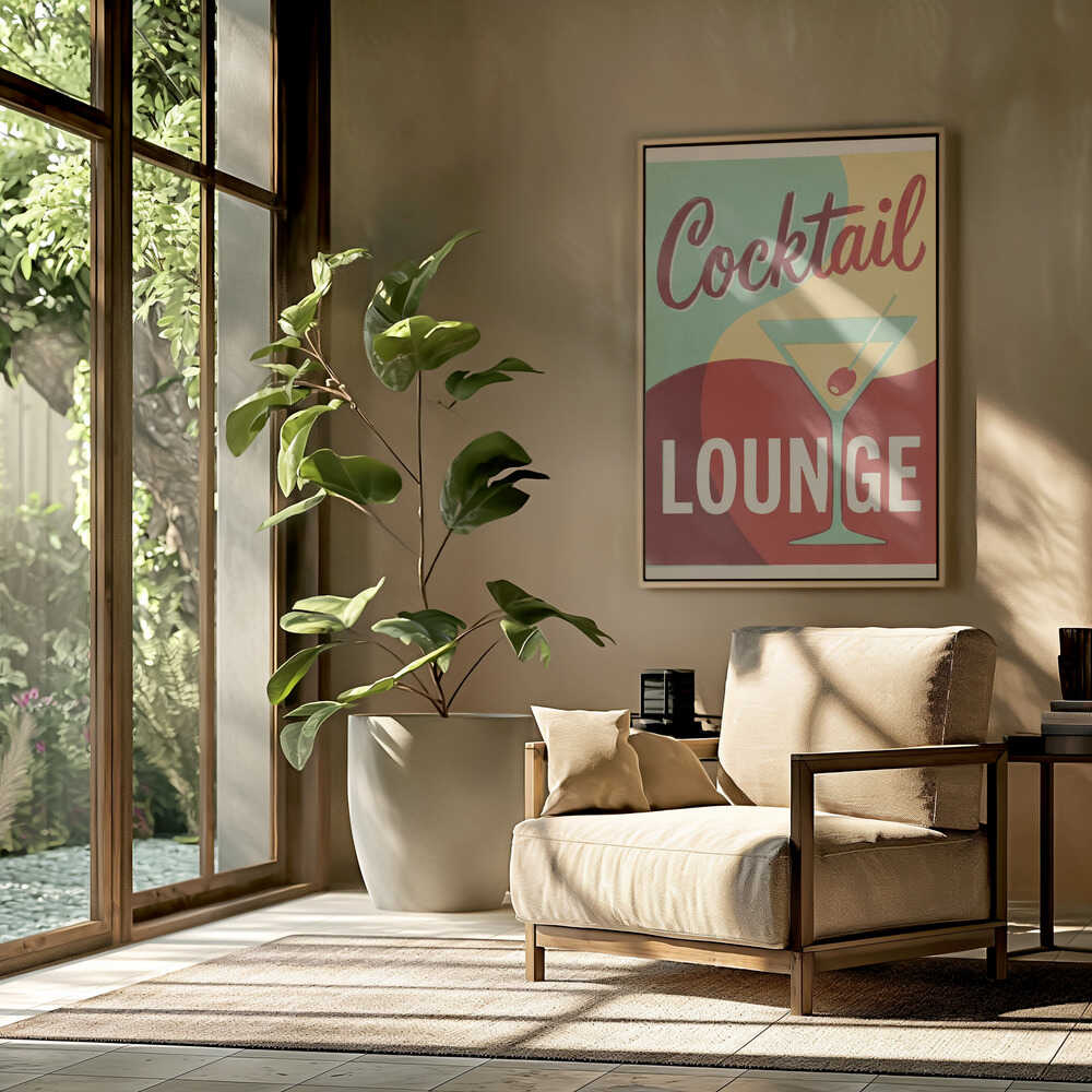 Cocktail Lounge Poster