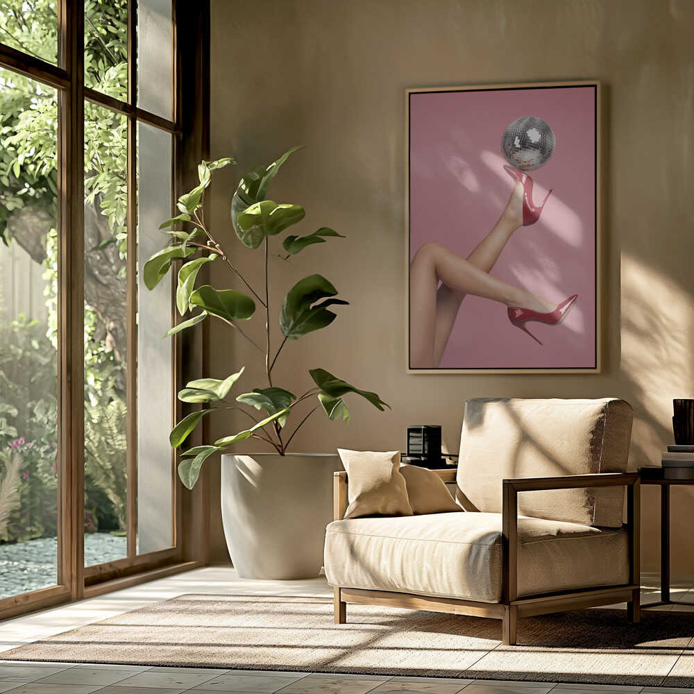 Disco Legs No 2 Poster