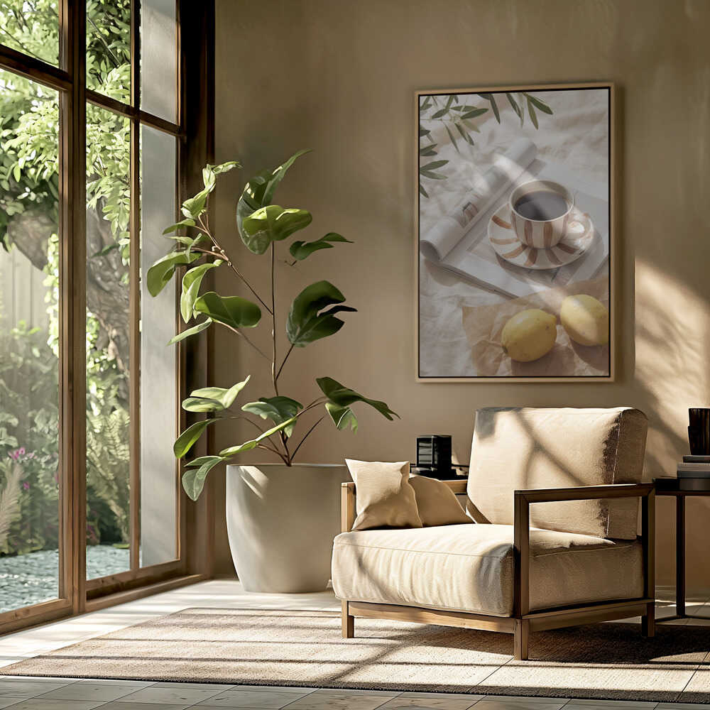 Coffee and Lemons Poster