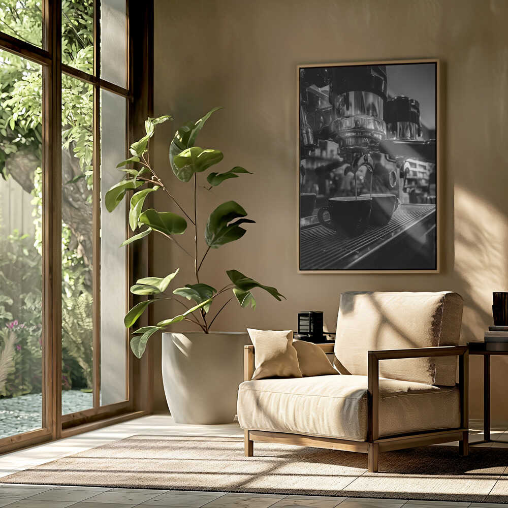 Double Espresso Cups Poster