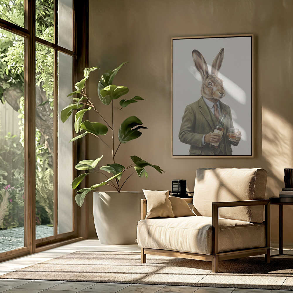 The Whiskey Hare Poster