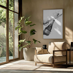 Sabering Champagne Poster