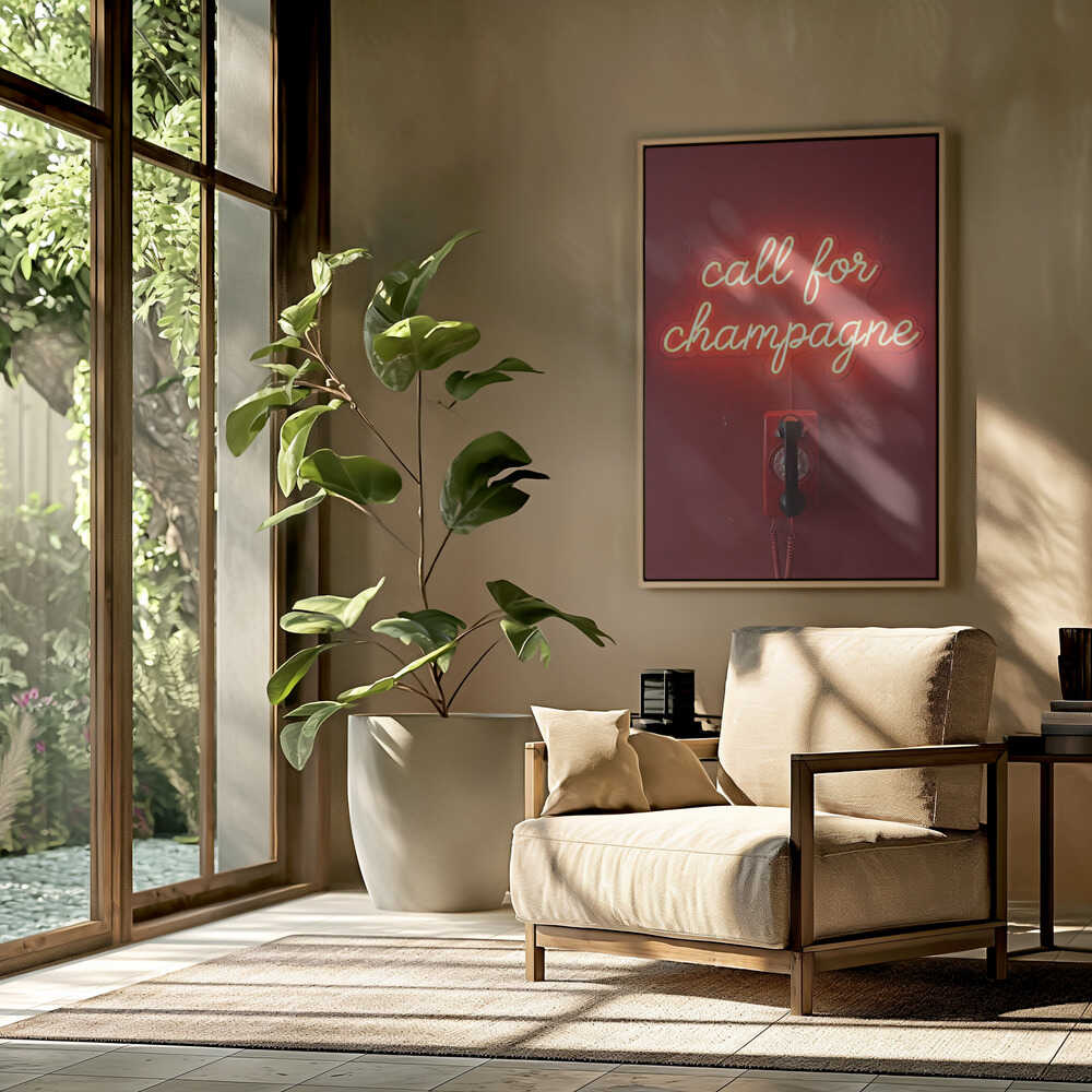 Call for Champagne Poster