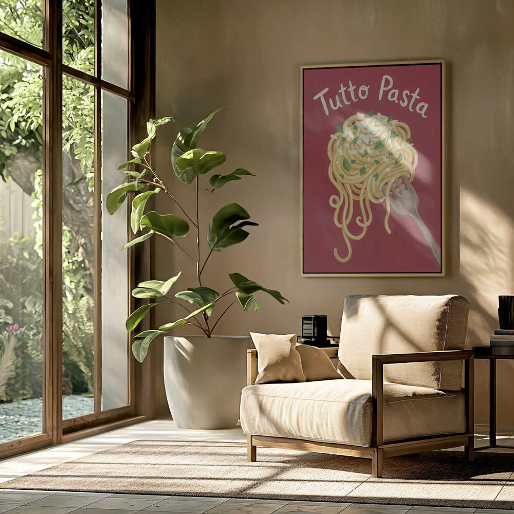 Rustic Italian Pasta Poster