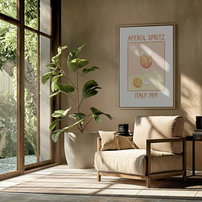 Italian Aperol Spritz Poster