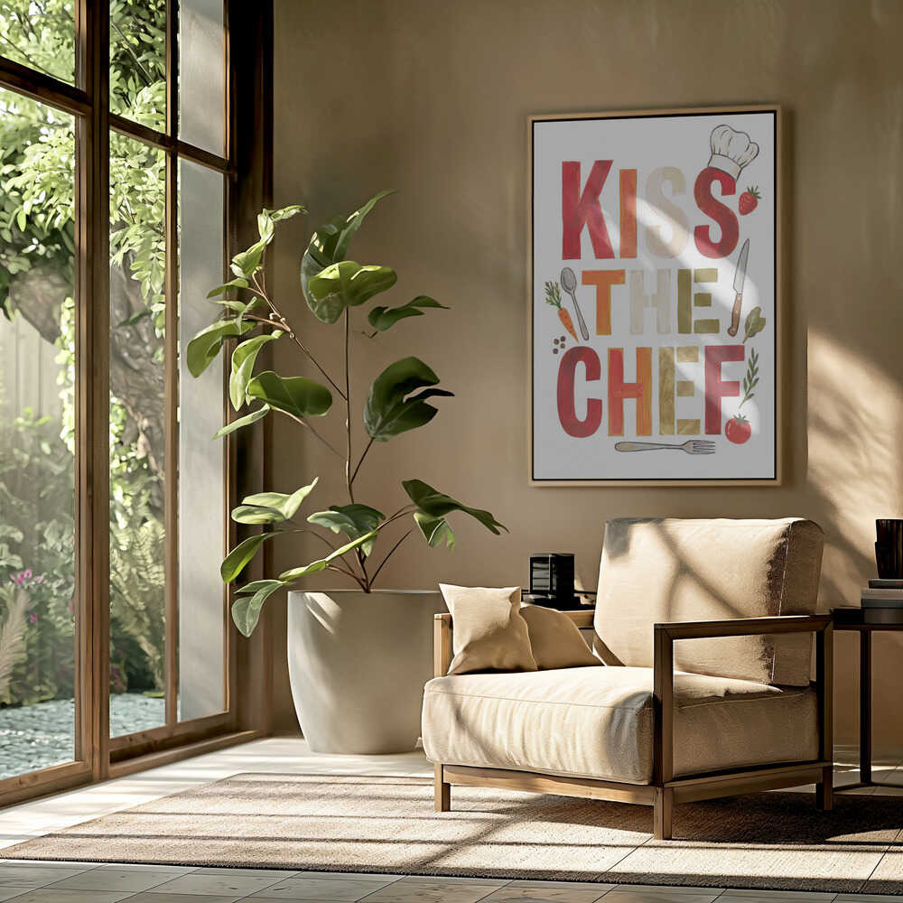Kiss The Chef Poster