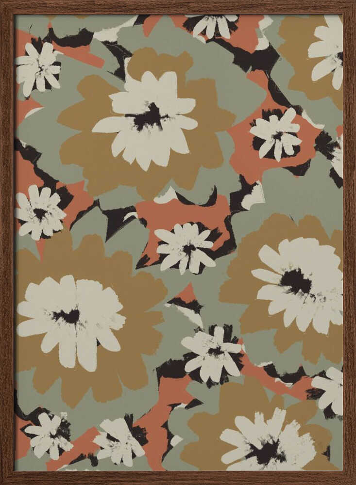 Floral Harmony Poster