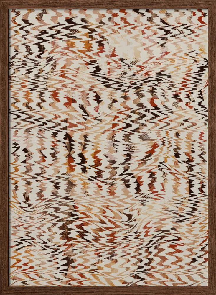 Rippled Tapestry Poster