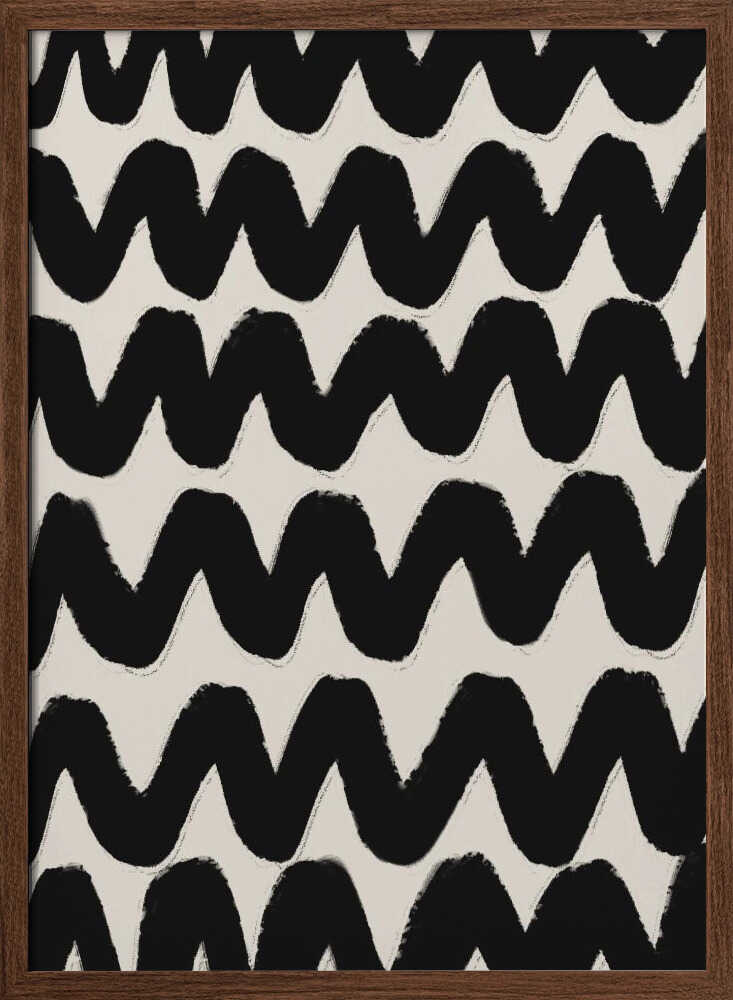 Zigzag Rhythm Poster