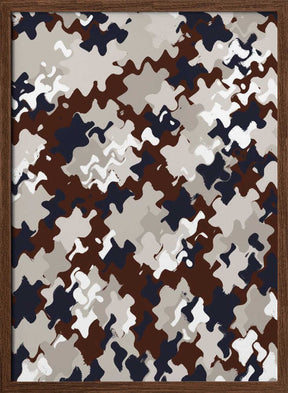 Abstract Wavescape Poster