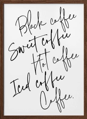 Just coffee Poster