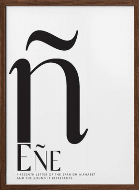 The eñe Poster