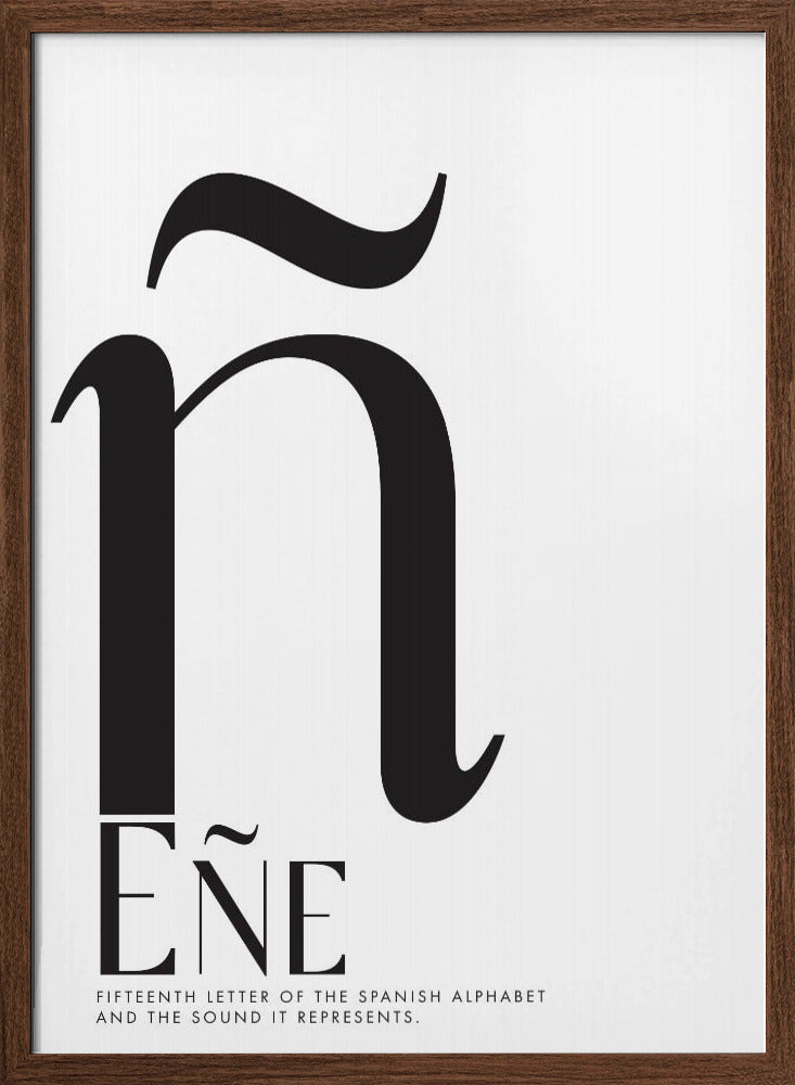 The eñe Poster