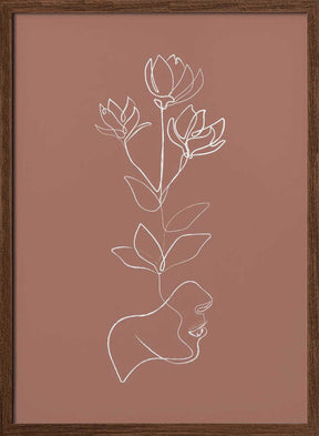 Head Bloom Poster