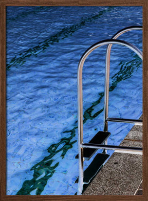Poolside Reflections Poster