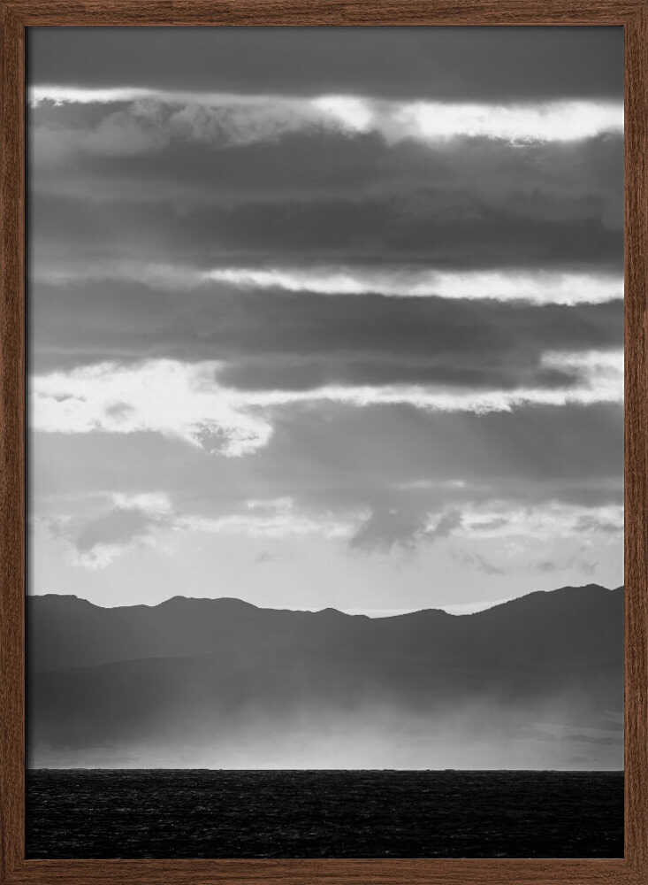 Black And White Landscape Poster