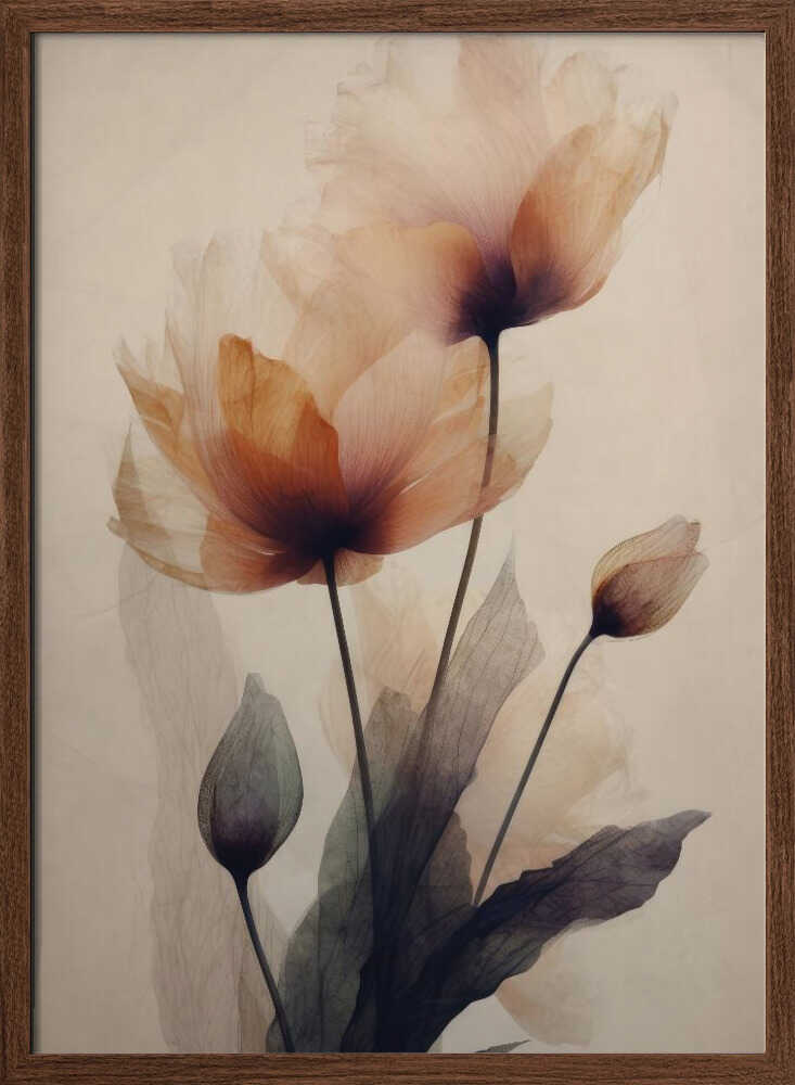 Delicate Bloom Dance Poster