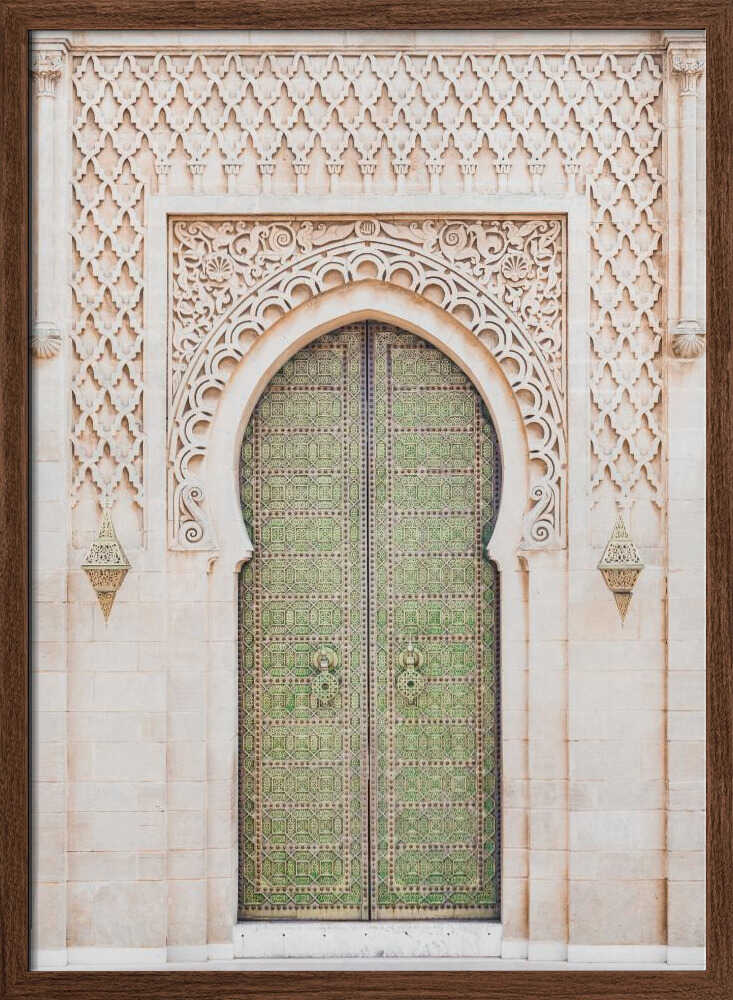 Moroccan Door Poster