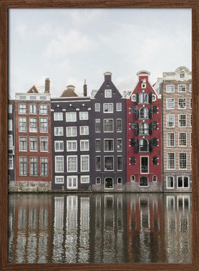 Canal Houses of Amsterdam Poster