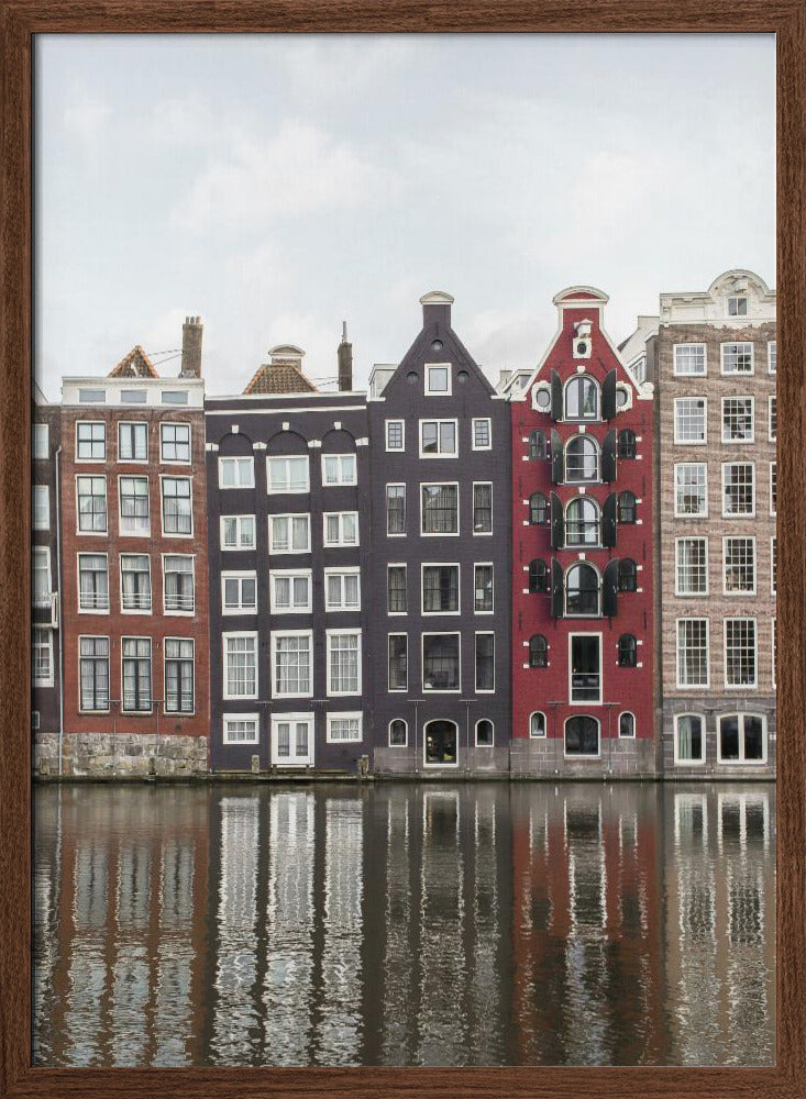 Canal Houses of Amsterdam Poster