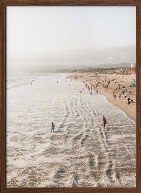 Santa Monica Beach Poster