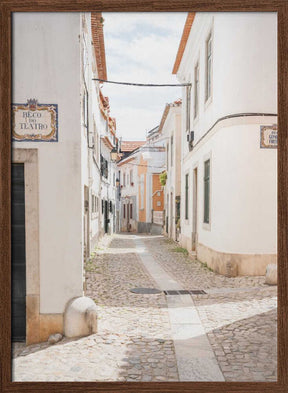 Streets of Cascais Poster