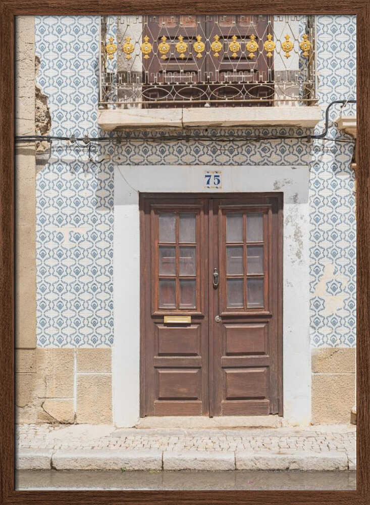 Cascais Architecture Poster