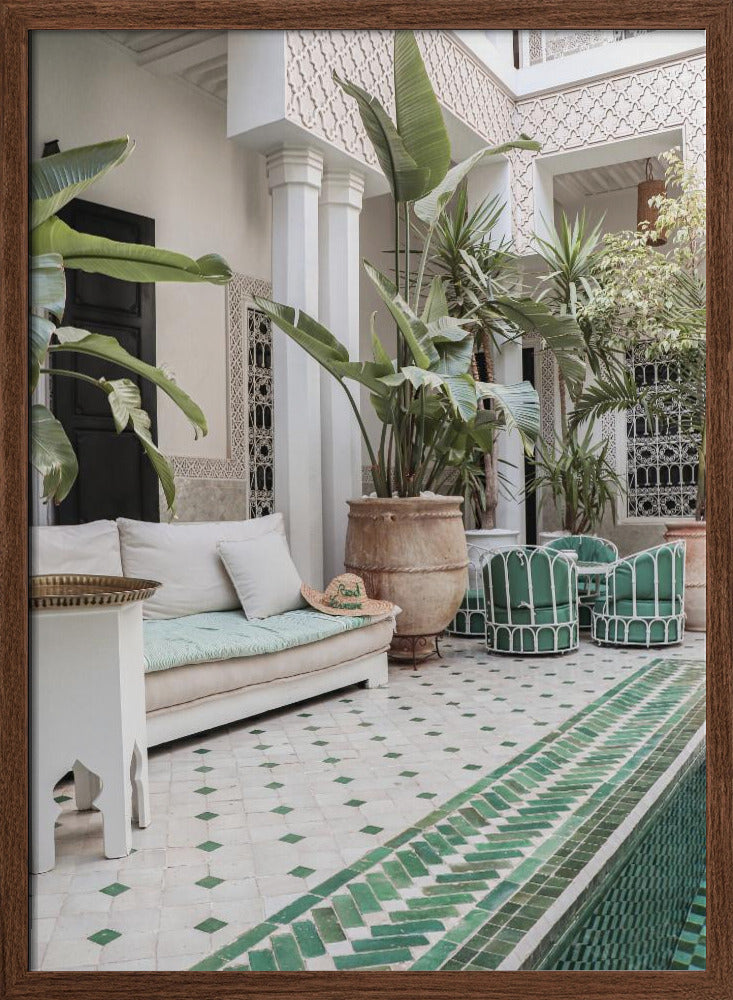 Marrakech Oasis Poster