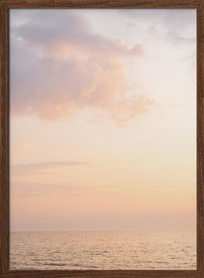 Pastel Color Sunset Poster