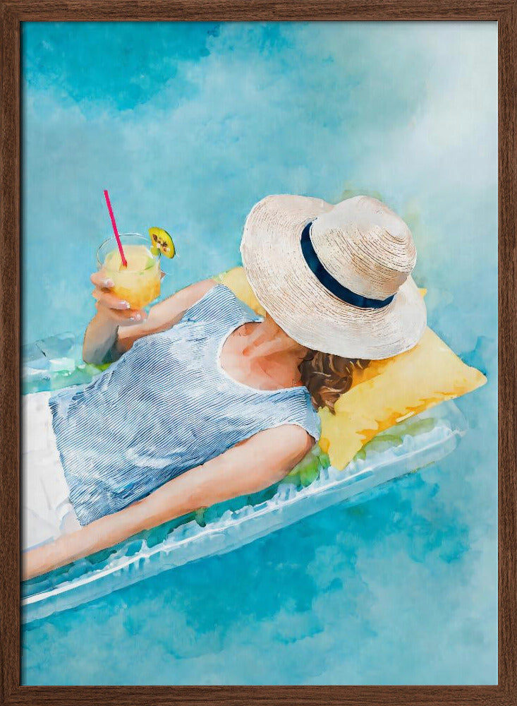 Pool Lady Poster