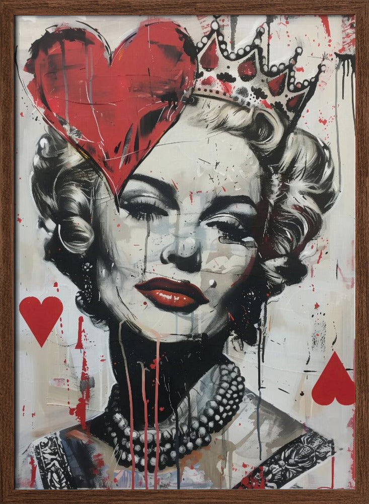 Queen of Hearts Poster