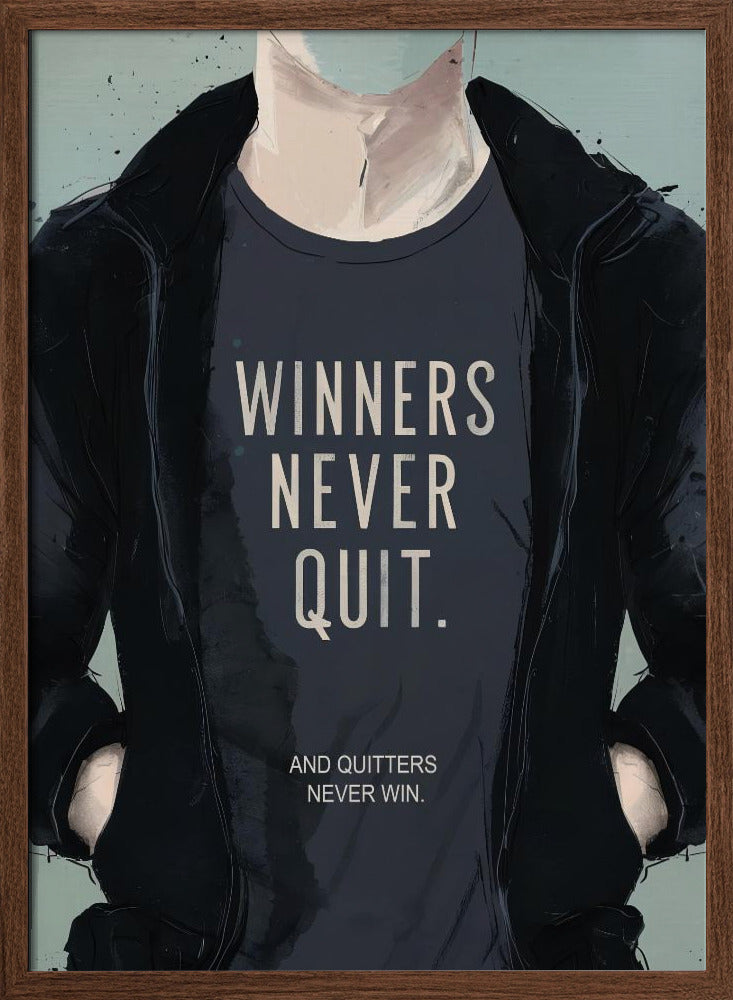 Winners Never Quit Poster