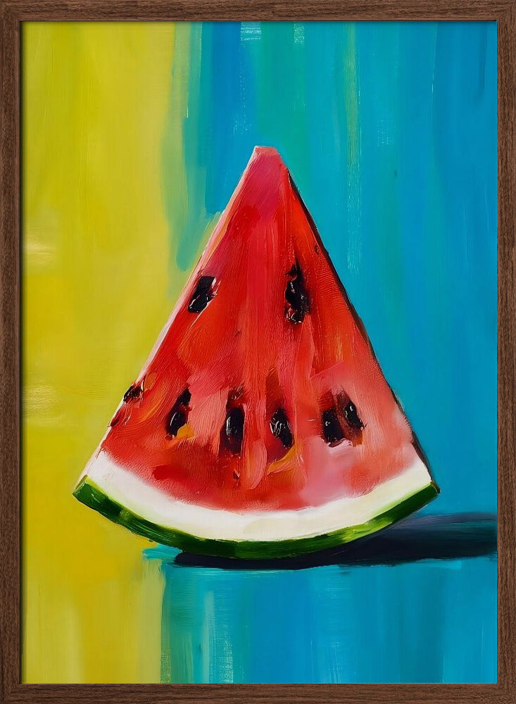 Watermelon Slice Poster