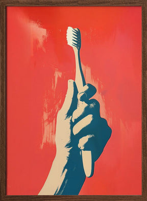 Praise the Toothbrush Poster