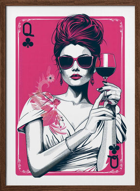 Queen of Clubs Poster