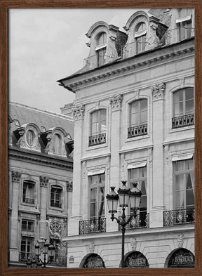 Parisbuilding7bw Ratioiso Poster