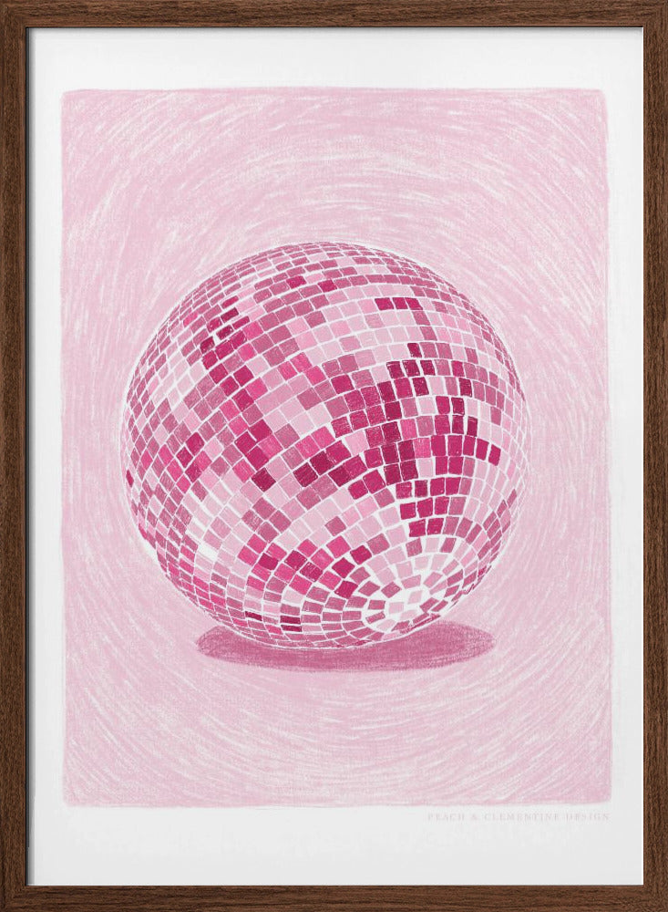 Pandc Discoball Copy 2 Poster