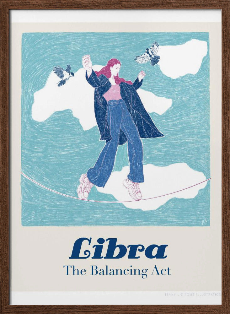 Jlr Libra Copy Poster