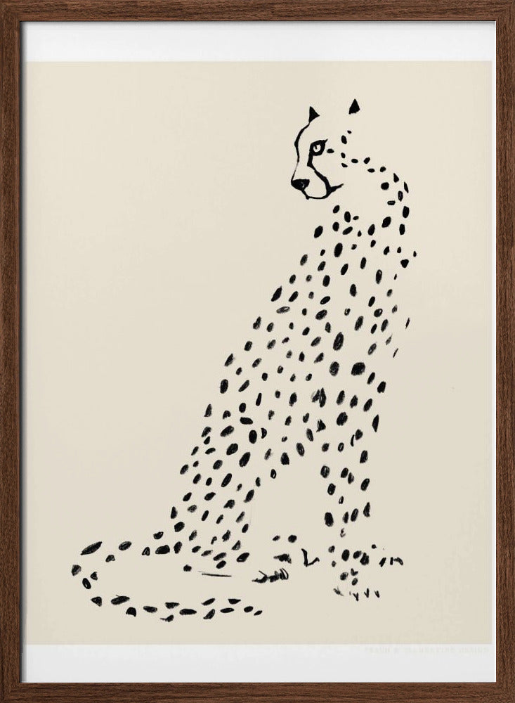 Pandc Leopard Poster