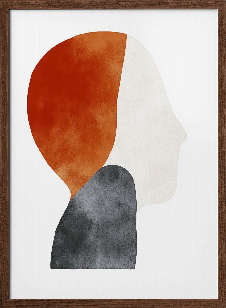 Abstract Minimalist Shapes No 2 Poster