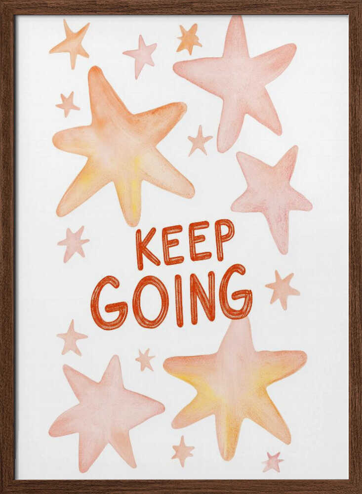 Starry Encouragement Poster