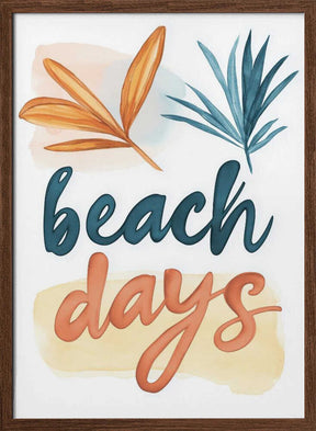 Sandy Serenity Poster