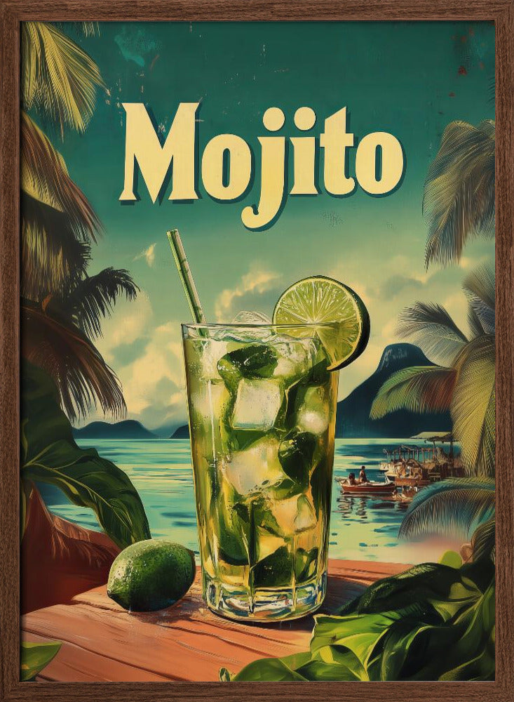 Mojito Vintage Poster